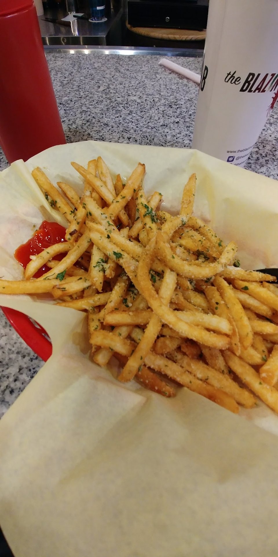 Lemon Pepper Garlic Fries