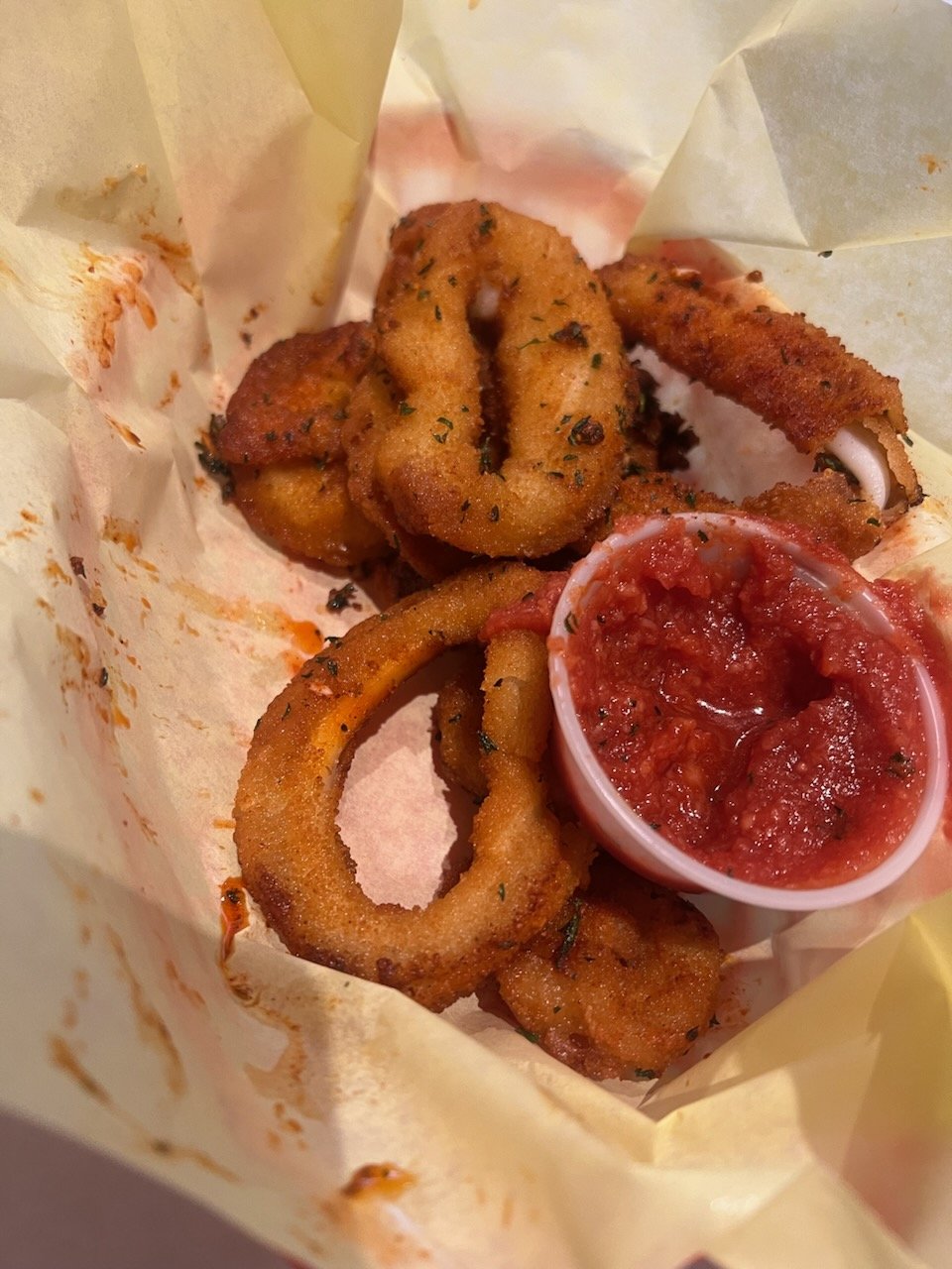 Cajun Fried Calamari
