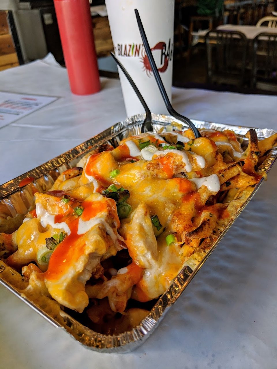 Buffalo Chicken Cheese Fries